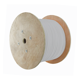 [9A6M4-A5-02] Bobina de Cable Blindado F/UTP de 4 Pares, Z-MAX, Cat6A, Soporte de Aplicaciones 10GBase-T, CM, Color Blanco, 305 Metros (1000 Pies) | 9A6M4-A5-02