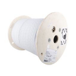[PSL7004IG-CED] Bobina de Cable Blindado S/FTP de 4 Pares, Cat7, Inmune a Ruido e Interferencias, LSZH (Bajo Humo, Cero Halógenos), Color Gris, Bobina de 500 Metros (1640 Pies) | PSL7004IG-CED