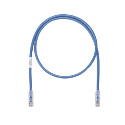 [UTP6AX10BU] Cable de Parcheo UTP, Cat6A, 24 AWG, CM, Color Azul, 3.05 Metros (10 Pies) | UTP6AX10BU