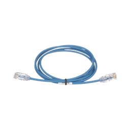 [UTP28SP5BU] Cable de Parcheo TX6, UTP Cat6, Diámetro Reducido (28AWG), Color Azul, 1.52 Metros (5 Pies) | UTP28SP5BU