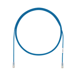 [UTP28X5BU] Cable de Parcheo UTP Cat6A, CM/LSZH, Diámetro Reducido (28AWG), Color Azul, 1.52 Metros (5 Pies) | UTP28X5BU