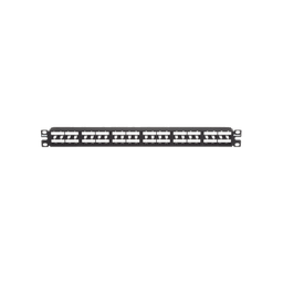 [CPP48HDWBLY] Panel de Parcheo Modular Mini-Com (Sin Conectores), Plano, Sin Blindaje, Alta Densidad, Identificación Pre-Impresa, de 48 Puertos, 1UR | CPP48HDWBLY