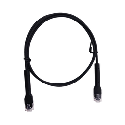 [LP-PSLIM-5BK] Mini Patch Cord Cat6 Ultra Slim 5 Metros (16.40 Pies) Negro ? Ahorra Espacio sin Organizadores, con Bota Flexible | LP-PSLIM-5BK