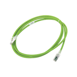 [ZM6A-S07-07B] Patch Cord Z-MAX Cat6A S/FTP, CM/LS0H, 2.13 Metros (7 Pies), Color Verde, Versión Bulk (Sin Empaque Individual) | ZM6A-S07-07B
