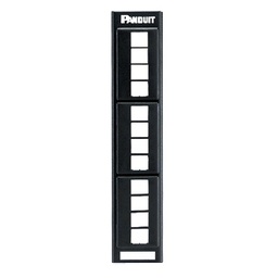 [NKFP12W] Panel de Parcheo Modular Keystone (Sin Conectores), de Montaje en Pared Usando Accesorio Wb89d, 12 Puertos | NKFP12W