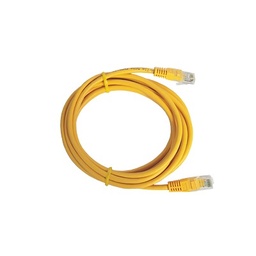 [LP-UT6-200-YE] Cable de Parcheo UTP Cat6 - 2 Metros (6.56 Pies) - Amarillo | LP-UT6-200-YE