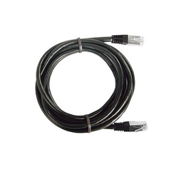 [LP-FT7-200-BK] Cable de Parcheo FTP Cat6 - 2.0 Metros (6.56 Pies) - Negro | LP-FT7-200-BK