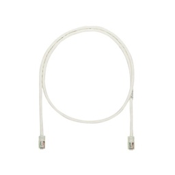 [NK5EPC3Y] Cable de Parcheo UTP Categoría 5e, con Plug Modular en Cada Extremo - 1 Metro (3.28 Pies) - Blanco Mate | NK5EPC3Y