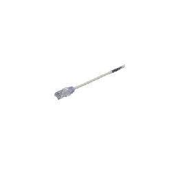 [UTP28SP0.5M] Cable de Parcheo TX6, UTP Cat6, Diámetro Reducido (28AWG), Color Blanco, 0.5 Metros (1.64 Pies) | UTP28SP0.5M