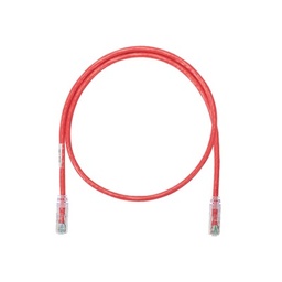 [NK6PC20RDY] Cable de Parcheo UTP Categoría 6, con Plug Modular en Cada Extremo - 6 Metros (19.69 Pies) - Rojo | NK6PC20RDY