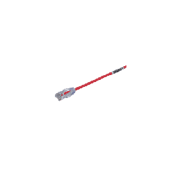 [UTP28SP0.5MRD] Cable de Parcheo TX6, UTP Cat6, Diámetro Reducido (28AWG), Color Rojo, 0.5 Metros (1.64 Pies) | UTP28SP0.5MRD