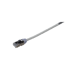 [STP28X5MIG] Patch Cord Cat6A, Diametro Reducido 28 AWG, Blindado S/FTP, CM/LS0H, 5 Metros (16.40 Pies), Color Gris | STP28X5MIG