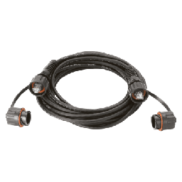 [IUTP6X1MBL] Patch Cord Cat6A IndustrialNet, UTP, Con Plug Industrial y Tapa en Cada Extremo, 1 Metro (3.28 Pies) | IUTP6X1MBL
