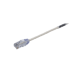 [UTP28SP15] Cable de Parcheo TX6, UTP Cat6, Diámetro Reducido (28AWG), Color Blanco Mate, 4.57 Metros (15 Pies) | UTP28SP15