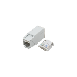 [Z6A-PB] Conector para Patch Panel Z-MAX, UTP, Cat6A, Versión Bulk (Sin Empaque Individual) | Z6A-PB
