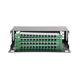 [LP-ODF-8048] Distribuidor de Fibra Óptica con Bandejas Deslizables, Vacío, 19 Pulgadas (48.26 cm), Acepta 48 Adaptadores LC Duplex o LC Simplex o 48 SC Simplex, 3U | LP-ODF-8048