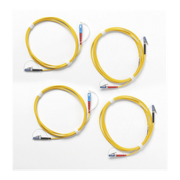 [SRC-9-SCLC-KIT-M] Kit de Cables de Referencia de Comprobación Monomodo CertiFiber Pro, Para Fibras con Conectores LC (2 SC/LC Metálico, 2 LC/LC Metálico), de 2 Metros (6.56 Pies) | SRC-9-SCLC-KIT-M