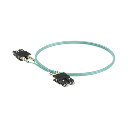 [FX23RSNSNSNM003] Jumper de Fibra Optica Multimodo 50/125 OM3, SC-SC Duplex, OFNR (Riser), Color Aqua, 3 Metros (9.84 Pies) | FX23RSNSNSNM003