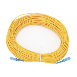 [LPSM3SCUSCUS40] Jumper de Fibra Óptica Monomodo SC/UPC-SC/UPC Simplex de 40 Metros (131.23 Pies), 3mm | LPSM3SCUSCUS40