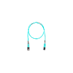 [FX2ERLNSNSNM015] Jumper de Fibra Optica Multimodo 50/125 OM3, LC-SC Duplex, OFNR (Riser), Color Aqua, 15 Metros (49.21 Pies) | FX2ERLNSNSNM015