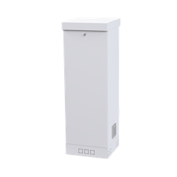 [LF-RE-06-05-31UW] Gabinete para Piso, Capacidad, 31 Unidades de Rack, Doble puerta y Postes frontales e intermedios ajustables, Color Blanco, Se envía el Gabinete Armado. | LF-RE-06-05-31UW