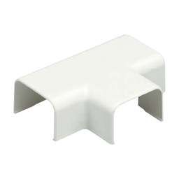 [TF10WH-X] Accesorio en "T", para uso con canaleta LD10, material ABS, Color Blanco | TF10WH-X