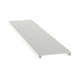 [T70CWH6] Cubierta para canaleta T-70, de PVC rígido, 70.1 x 9.1 x 1828.8 mm, Color Blanco | T70CWH6