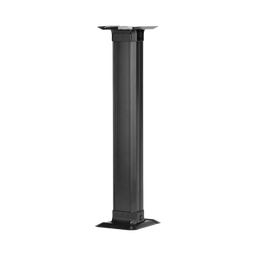 [AFR4TBLGBL] Accesorio de Conexión a Mesa, Para Uso con Canaleta de Piso AFR4BCBL6, Material PVC Rígido, Color Negro | AFR4TBLGBL