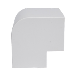 [TMK-4577-EE] Esquinero Exterior Color Blanco de PVC Auto Axtinguible, Para Canaleta TMK-4577 (5510-02001) | TMK-4577-EE
