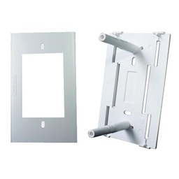[INKA-100-UNI] Tapa universal INKA y soporte de PVC auto extinguible y aluminio (8181-80002) | INKA-100-UNI