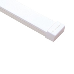 [TMK-1020-F] Tapa final color blanco de PVC auto extinguible,  para canaletas TMK1020, TMK1020SD, TMK1020CD (5190-02001) | TMK-1020-F