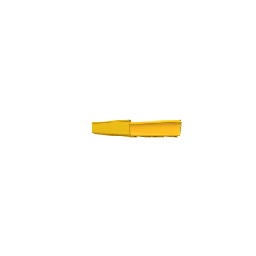 [FR12X4YL10] Canaleta FiberRunner™ 12X4, de PVC Rígido, Color Amarillo, 3 m. de Largo | FR12X4YL10