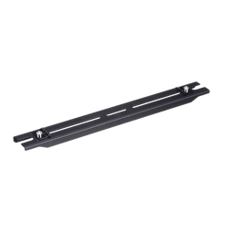 [FRTBWG12BL] Soporte de Montaje a Techo Tipo Trapecio QuikLock™, para Canaletas FiberRunner 4X4 y 6x4, o Charola Wyr-Grid de 12in, Uso con Varilla Roscada de 1/2", Color Negro | FRTBWG12BL
