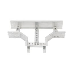 [CH-THE8R8X6AK] Derivación "T" Horizontal de Aluminio Perfil Z / Peralte 3 1/4" / Ancho 6"/ Radio 8" / Incluye Tornillería (CHTHEZ314R8X6AK) | CH-THE8R8X6AK