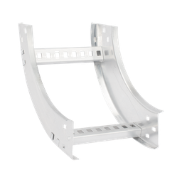 [CHVI908R8X9AK] Curva Vertical Interior de Aluminio de 90° Perfil Z / Peralte 3 1/4" / Ancho 9" / Radio 8" / Incluye Tornillería (CHVI90EZ314R8X9AK) | CHVI908R8X9AK