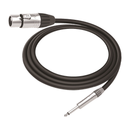 [CMC-MF3-PM-L-3M] Cable de Audio | XLR 3 Polos Hembra a Plug 1/4 in mono | Conector Seetronic Serie M SCMF3 - MP2X | Longitud 3m | CMC-MF3-PM-L-3M
