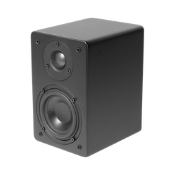 [CT4] Altavoz de Estantería | Woofer  de 4'' | Tweeter de 1 | Acabado negro mate | 40 watts | 8ohms | CT4