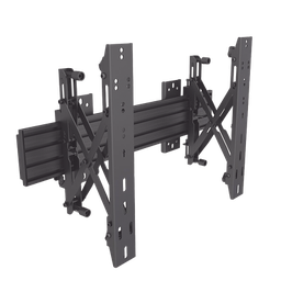 [EMLCW1UP40068] Montaje de Pared Push in - Pop out para Videowall| VESA 600 x 400| Para Pantallas de 37" a 75" | Capacidad Maxima de Carga 30 Kg | EMLCW1UP40068