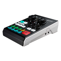 [UC8000] Mezclador de audio para pódcast con IA | MicLIVE™ de 6 canales | UC8000