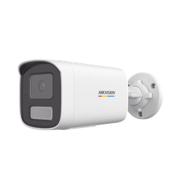 [DS-2CD1T47G2H-LIUF] [Dual Light + ColorVu] Bala IP 4 Megapixel / Lente 4 mm / 50 mts IR + 50 mts Luz Blanca / Micrófono Integrado / ACUSENSE Lite / Exterior IP67 / WDR 120 dB / PoE / Micro SD | DS-2CD1T47G2H-LIUF