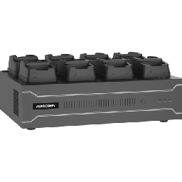 [DSMDS001/2T/8(B)(MCW409)] Dock Station de Escritorio con 8 Estaciones de Carga para Body Cams / Doble Interfaz de Red / 4 Bahías de HDD / Carga y Respaldo Automático / Prevención de Pérdida de Datos / Cobertura Cíclica / Reproducción d | DSMDS001/2T/8(B)(MCW409)