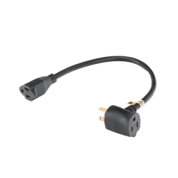 [EXT30CM14AWG] Extensión Eléctrica para Uso Rudo para Uso en "T" / Conexión NEMA 5-15 / 30 cm / 1800 W | EXT30CM14AWG