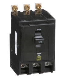 SSMELE INTERRUPTOR TERM. SIN GABINETE 3P 100A 240V P/ TABLERO NQ 3F 4H 100AMP MODELO:  QOB3100