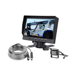 [EP790J] Sistema Profesional de Cámara de Reversa y Monitor Alámbrico para Vehículos de Trabajo y Montacargas | EP790J