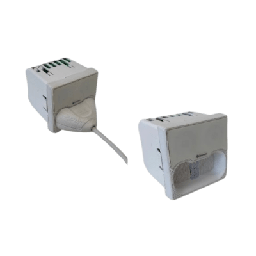 [NX0080/MG] Módulo de Pared para Pulsadores de Cama / Conector Magnético / Dimensiones 45x45 mm / Material ABS Anti-Microbiano / Compatible con NX0881/MG | NX0080/MG