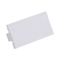[CHB2MIW-X] Módulo de Tapa Ciega (Inserto Ciego), de 1/3, Color Blanco Mate, 1 Pieza | CHB2MIW-X