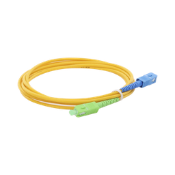 [LPSM3SCASCUS2] Jumper de Fibra Óptica Monomodo SC/APC-SC/UPC Simplex de 2 Metros (6.56 Pies), 3mm | LPSM3SCASCUS2