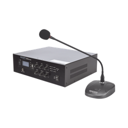 [SFB120/MIC] KIT de Amplificador de 120W Modelo SFB120 | más Micrófono de Escritorio Modelo SF621A | SFB120/MIC