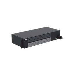 [P16B41M] PDU Básico para Distribución de Energía, Enchufe de Entrada NEMA L5-30P, Con 16 Contactos NEMA 5-20R, Instalación Horizontal de 19in, 2 UR, 30 Amp, 120 Vca | P16B41M