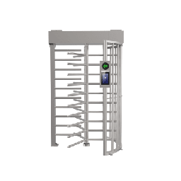 [DS-K3H4410-120/PG-DM60] Torniquete SENCILLO (1 Carril) de Cuerpo Completo Bidireccional / Exterior /  Acero Inoxidable SUS304 / 30 Personas por Minuto / Compatible con Reconocimiento Facial (Terminal no Incluida) | DS-K3H4410-120/PG-DM60